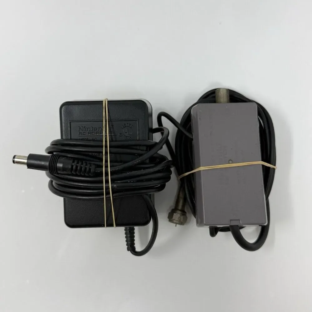 Nintendo Entertainment System NES Console System Controller Cables Tested